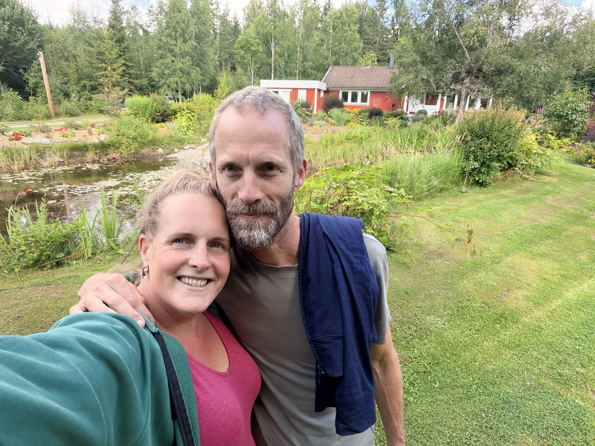 Daan Karsten en Judith Mulder tijdens de retraite